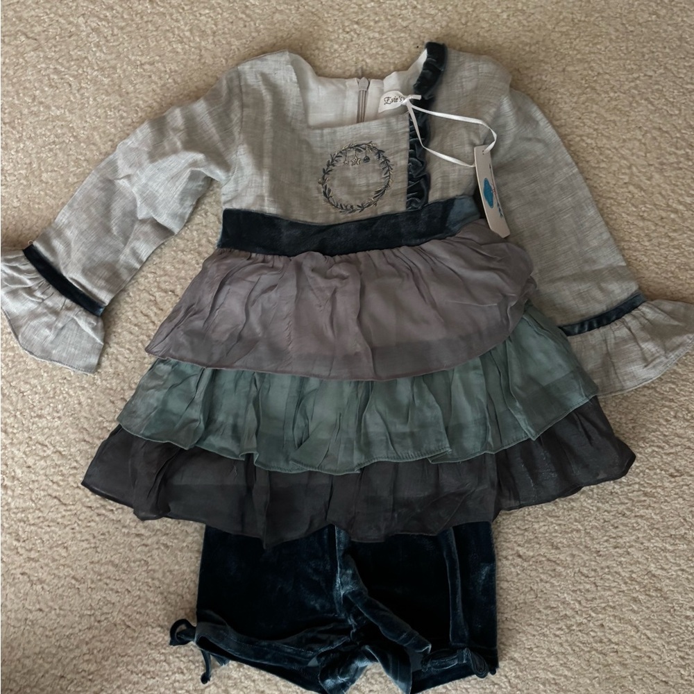 New Evie’s Closet True Culture Ruffled Layers Dress